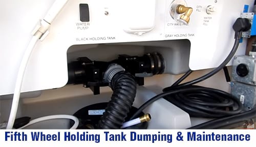 How to dump RV black and grey water Holding tanks