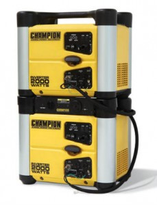 A second Champion 73536i 2000w Inverter Generator can be stacked for more power