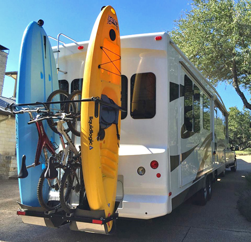 Fifth Wheel Kayak And Bike Racks Fifth Wheel Magazine